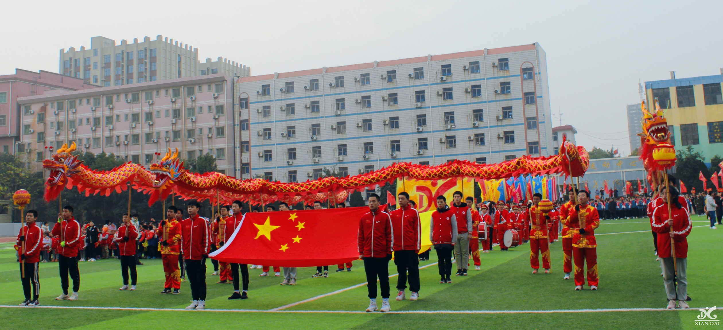 超燃15S，帶你速覽南昌現(xiàn)代外國語學(xué)校第22屆運動會開幕式！